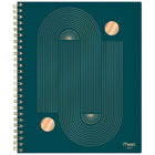Mead 2027 Large Weekly/ Monthly Planner - 11-¼" H x 9" W - Linear Geo - Bilingual-15 months: October 2026 - December 2027 + 3 monthly spreads for January, February and March 2028