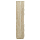 Modway Render Tall Faux Travertine Linen Storage Cabinet - Travertine-Assembly Required