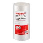 Staples Bubble Roll - 3/16" - 12" x 25' - Clear-Standard bubble roll provides cushioned protection for valuable and fragile items during mailing, shipping, and storage