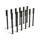 TRU RED Ballpoint Gripped Pen – 1.0 mm – Black – 12 Pack-Lightweight round barrel for comfortable, controlled writing