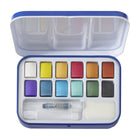 Staedtler Metallic Paint Pans – 12 Assorted Colours-12 assorted metallic watercolours with a water brush