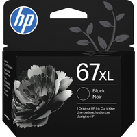 HP 67XL Black Original Ink Cartridge-Black ink