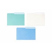 Merangue Tropical Holiday File Folder - 3 Pack-Reversible 1/2-cut file folders