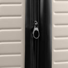 Bugatti Berlin 30" Hardside Large Check-In Luggage - Cream-Organized interior with pockets and securing straps
