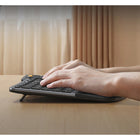 ProtoArc Plus Ergonomic Keyboard Mouse Combo-Ergonomic Sculpted Shape: The wireless ergonomic mouse is designed with palm and thumb rest that provides better wrist support and keeps your hand in a natural position, effectively reduces the wrist strain and pain