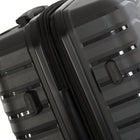Air Canada Jasper 28" Hardside Check-in Spinner Luggage  - Black-Fully lined interior includes a zippered divider, compression straps, a zippered mesh pocket, and 2 shoe pockets