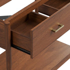 Modway Zaire 36" Bathroom Vanity Cabinet - Walnut-8