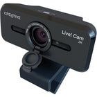 Creative Labs 73VF090000000 Live! Cam SYNC V3 2K QHD Webcam with 4X Digital Zoom and Built-in Mics-Dual built-in microphones for clear and crisp audio