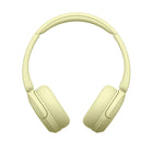 Sony WHCH520 Wireless Headphones with Microphone - Yellow-Designed to be lightweight and comfortable for all-day use.