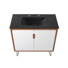 Modway Energize 36" Bathroom Vanity - Cherry/White/Black-8