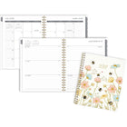 Mead 2026-27 Honey Bee Weekly/Monthly Hard Cover Planner - 11" x 9" - Multicolour - Bilingual-Twin coil binding