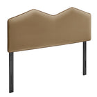Modway Cosette Performance Velvet Full Size Headboard - Taupe-Stain-Resistant Performance Velvet