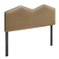Modway Cosette Performance Velvet Full Size Headboard - Taupe-Stain-Resistant Performance Velvet
