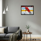 Andrei Svechnikov Carolina Hurricanes - Framed Canvas - 31" x 22"-Ready to hang - arrives fully assembled