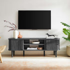 Modway Contour 55" TV Stand - Charcoal-Rubberwood, Particleboard, MDF