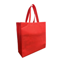 Reliabag Reusable Non-Woven Handle Bags - 15.5"W x 6"D x 15.5"H - Red - 100 Pack-Reusability: Non-woven handle bags are designed to be reusable
