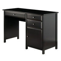 Winsome Delta Office Writing Desk, Black (22147)-Desk for home office