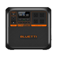 Bluetti Premium Series AC180P Portable Power Station - 1,440Wh-Faster Charging:  Ready to go within 1 hour with AC Turbo Charging or PV charging.  Tap into abundant energy of the sun through efficient PV charging.