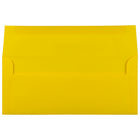 JAM Paper #10 Business Envelopes, 4 1/8 x 9.5, Brite Hue Yellow Recycled, 1000 Pack (15859B)-Size: #10 (4-1/8" x 9-1/2")
