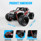 MotionGrey 1:18 RC Off-Road Monster Truck - 4WD High-Speed Remote Control Car - Red-5