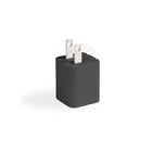 LOGiiX Vibrance Power Cube 20W USB-C Wall Charger - Black-Compact & colourful Vibrance Power Cube Mini charges smartphones up to 3x faster