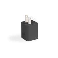 LOGiiX Vibrance Power Cube 20W USB-C Wall Charger - Black-Compact & colourful Vibrance Power Cube Mini charges smartphones up to 3x faster
