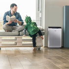 Winix C535 3-Stage True HEPA Air Purifier with PlasmaWave Technology-Smart Sensors + Auto Mode: Built-in air quality sensor measures and adjusts fan speed in real-time