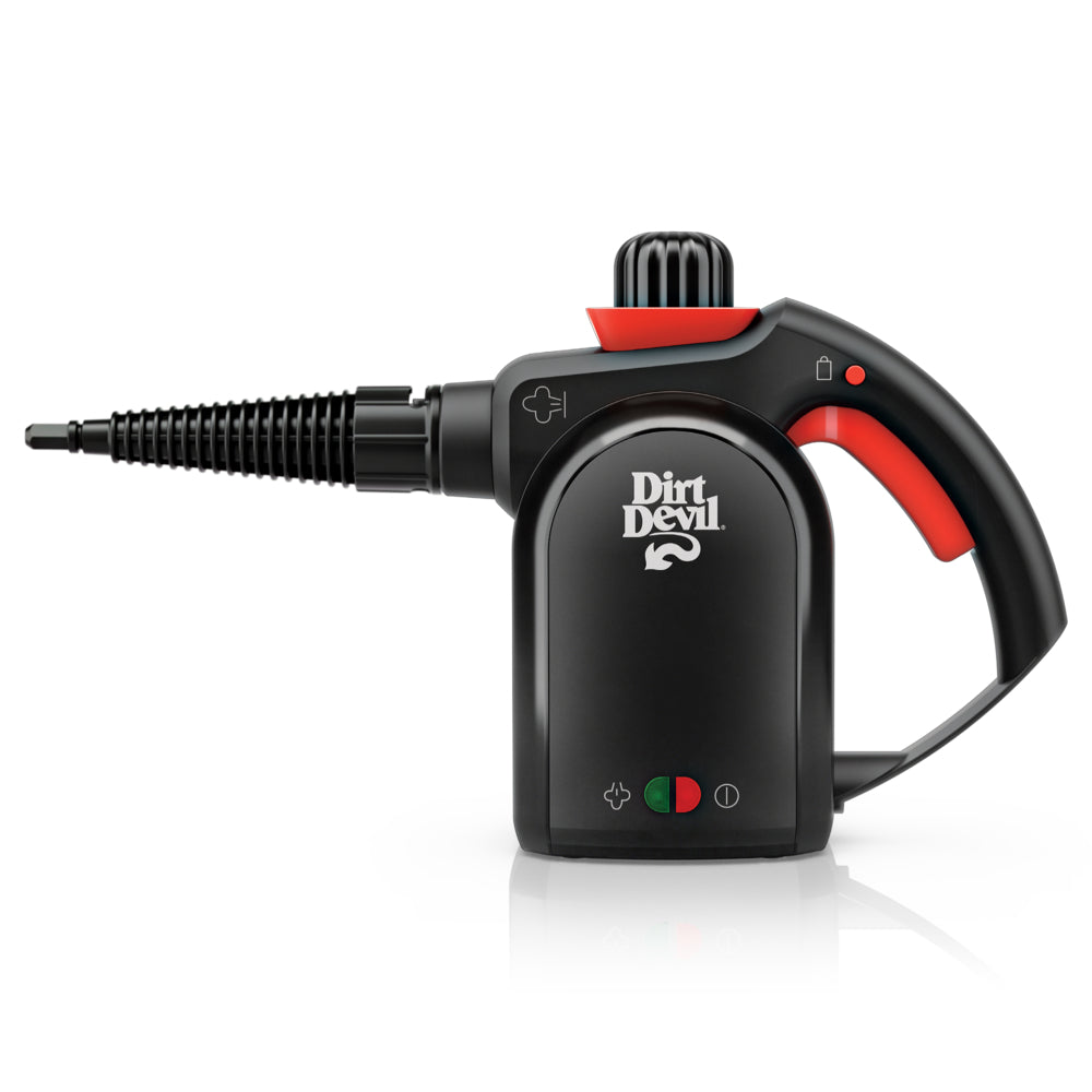 掃除機・クリーナー STEAM CLEANER ST-1 Dirt Devil WD21000CA 7-in-1 Handheld Steamer - Black/Red | staples.ca