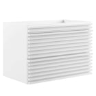 Modway Render 30" Wall-Mount Bathroom Vanity Cabinet - White-7
