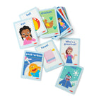 Ms. Rachel First Words Sensory Cards Set - 6 Pack-COGNITION BUILDING: Hearing words and phrases, and associating them with touchable pictures is a great way to build vocabulary and memory retention skills, set includes a bonus Learning Card with play ideas and skill-building tips