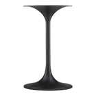 Modway Lippa 20" Round Wood Side Table - Black Cherry-6