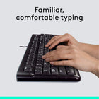 Logitech Keyboard & Mouse - MK120-High-definition optical mouse tracking