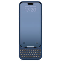 Clicks Keyboard Phone Case for iPhone 15 Pro Max - Royal Ink-Type with speed and precision on a keyboard built for feel and performance.