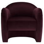 Modway Compose Performance Velvet Accent Chair - Mulberry-Arrives Fully Assembled