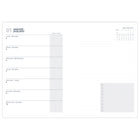 Quo Vadis Note 21 Weekly Planner - Sept. '26 to Dec. '27 - 15 cm W x 21 cm H - Toscana Assorted Colours - Bilingual-No timetable for more flexibility