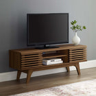 Modway Render 46" Media Console TV Stand - Walnut-Smooth Wood Grain Laminate