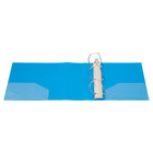 JAM Paper Plastic 4" 3-Ring Binder - Blue-This document holder is a staple for all of your projects, assignments, memos, school work, and any other important documents that need to be kept safe.