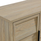 Modway Sinya 59" 4-Door Sideboard - Light Oak-9
