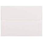 JAM Paper A6 Strathmore Invitation Envelopes - 4.75" x 6.5" - Bright White Laid - 50 Pack-Bright White Laid