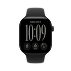 Apple Watch Series 12 - 46mm - GPS - Black Aluminium Case with Black Sport Band - S/M-A Full-featured Health Tracker - Better understand your body with invaluable health insights. View your overnight health metrics with the Vitals app and get a daily sleep score, track your menstrual cycle and take readings of your blood oxygen