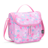 Roots Recycled Lunch Bag  - 5L - Ditzy Floral Pink-Sustainable Design: Crafted from durable recycled polyester for an eco-conscious choice that doesn’t compromise on quality