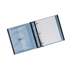 Staples Better Binder - 1" - Light Blue-D-rings close tightly to allow pages to turn easily
