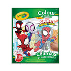 Crayola Colour & Sticker Book - Spidey & Friends-Includes 32 colouring pages and 4 sticker sheets
