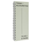 Gry Mattr To Do Notebook - Green-Soft touch cover
