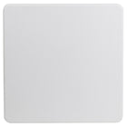 Flash Furniture 34" Square Granite Plastic Folding Table - White-1.75'' Thick Granite White Table Top