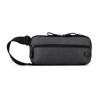 Bugatti Madison Money Belt Bag - Grey-Made of 100% nylon with smooth PU leather trim