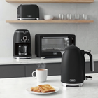 Salton NuRetro Digital 1.7 L Kettle - Midnight Black- Curate your kitchen with other matching products in the Salton NuRetro collection!