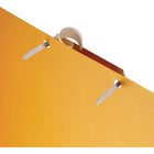 Merangue Self-Adhesive Prong Fastener - 100 Pack-Reusable design withstands frequent opening and closing