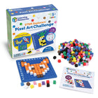 Learning Resources STEM Explorers Pixel Art Challenge-Crafty 2-D Art: Kids create their own video-game-inspired 2-D pictures as they solve more than 40 screen-free STEAM challenges