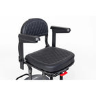 Monarch Genie Ultralight Folding Mobility Scooter - Black-Carbon fibre components help reduce overall scooter weight